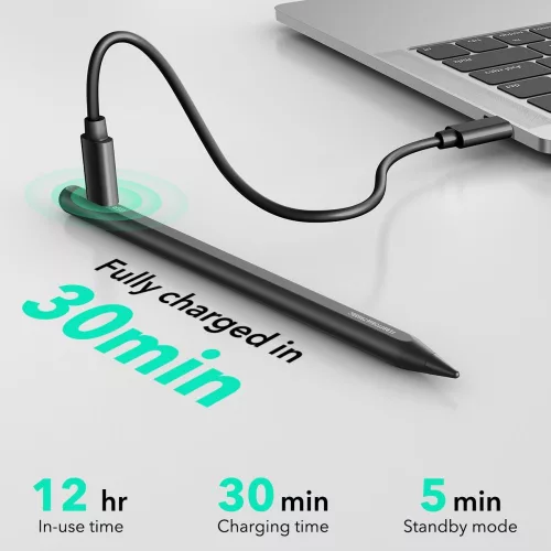 ESR Geo Digital Stylus Pen Active Érintő ceruza - Fekete