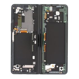   Gyári OEM LCD belső kijelző - Ezüst - Samsung Galaxy Z Fold 3 5G 2020 - SM-F926