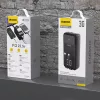 Dudao K15MAX 30000mAh PD 22.5W Powerbank beépített kábelekkel - Fekete