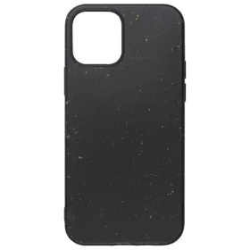Eco szilikon fekete Magsafe búzakorpa tok (iPhone 14 Pro)