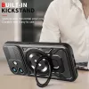 Techsuit - RuggedCam Ütésálló MagSafe tok - iPhone 17 - Fekete