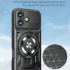 Techsuit - RuggedCam Ütésálló MagSafe tok - iPhone 17 - Fekete
