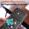 Techsuit - RuggedCam Ütésálló MagSafe tok - iPhone 17 - Fekete