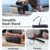 iPhone 17, Ütésálló MagSafe-es tok, kitámasztóval, háromrétegű védelemmel - Fekete - ESR - Cyber Armor Kickstand