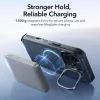 iPhone 17, Ütésálló MagSafe-es tok, kitámasztóval, háromrétegű védelemmel - Fekete - ESR - Cyber Armor Kickstand