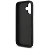 iPhone 17, Guess - Hardcase 4G Grained Big and Classic Logo MagSafe tok - Fekete