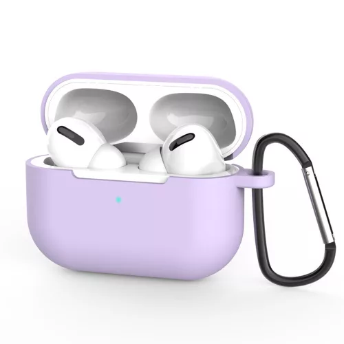 Techsuit - Szilikon tok AirPods Pro 3 - Lila