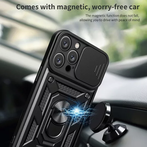 Techsuit - CamShield tok iPhone 16 - Rózsaszín