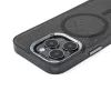 Glitteres Fekete MagSafe tok - iPhone 16 Plus