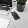Glitteres Fekete MagSafe tok - iPhone 16 Plus