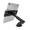 Fixed - Tablet kompatibilis Autós tartó, tapadókorongos, 7–13" – Fekete