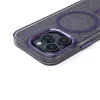 Glitteres Lila MagSafe tok - iPhone 16 Plus
