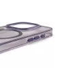 Glitteres Lila MagSafe tok - iPhone 16 Plus