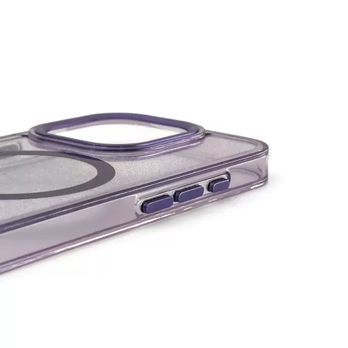 Glitteres Lila MagSafe tok - iPhone 16 Plus