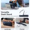 iPhone 17, Ütésálló MagSafe-es tok, kitámasztóval, háromrétegű védelemmel - Kék - ESR - Cyber Armor Kickstand
