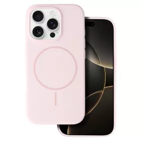 Magsafe Slim Szilikon tok iPhone 13 Pro - Light Pink