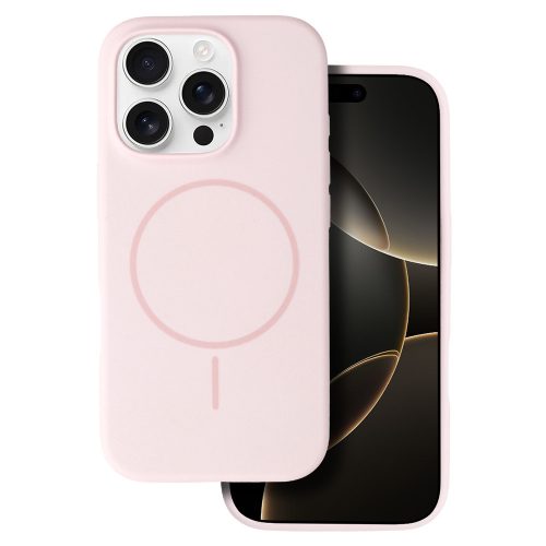 Magsafe Slim Szilikon tok iPhone 13 Pro - Light Pink