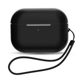 Szilikon Csuklópántos Fekete Airpods Pro 1/2 Tok