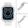 Védőtokos Szíj Apple Watch 42/44/45 mm - Átlátszó