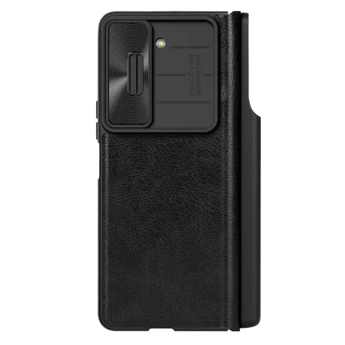 Nillkin Qin Pro Bőr Kameravédős tok (Samsung Galaxy Z Fold 5)