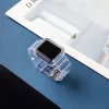 Szilikon Szíj és Tok Apple Watch-hoz - 40 mm - Kék