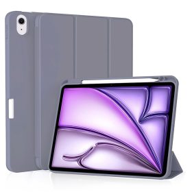   Techsuit – Flex Trifold iPad tok (tolltartóval) – iPad Air 11 (2024) / Air 11 (2025) – Lila
