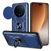Modern Ütésálló Telefontok Állvánnyal és Kamera Védelemmel Honor Magic 8 Pro - Kék