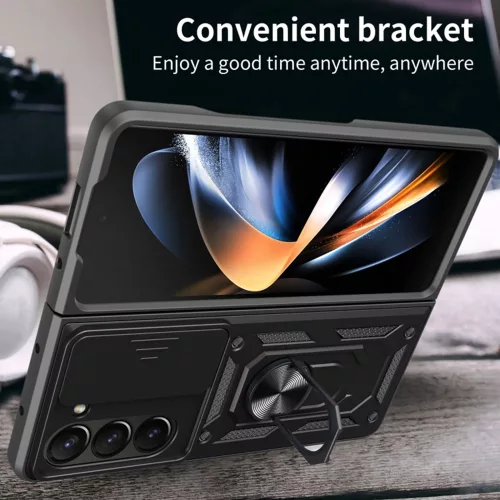 Techsuit - CamShield tok Samsung Galaxy Z Fold6 - Rózsaszín