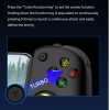 Techsuit - Vezeték nélküli kontroller (BSP-D8 Pro) – Telefonokhoz, tabletekhez (Android, iOS, PS4), Bluetooth, RGB világítás, 400mAh - Fekete