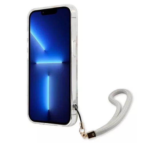 Guess Virág mintás tok pánttal iPhone 13 Mini