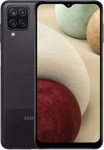 Samsung Galaxy A12 64GB Black - Használt, Kiváló