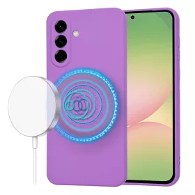   Techsuit - SoftFlex MagSafe Samsung Galaxy A36 / A56 5G - Lila