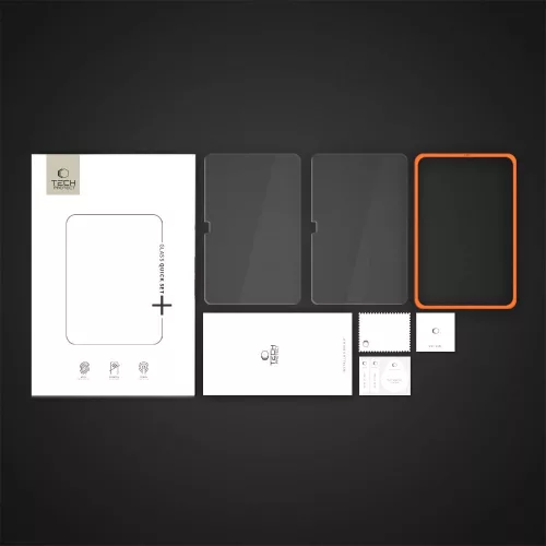 iPad 10.9” 2022 / iPad 11” 2025 , Tech-Protect Easy Set+ 2 db edzett üvegfólia