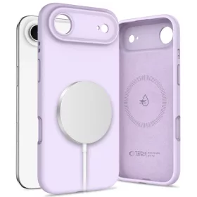 iPhone 17 Air, Tech-Protect Silicone MagSafe tok - Lila