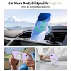 iPhone 17 Air, Tech-Protect Silicone MagSafe tok - Lila