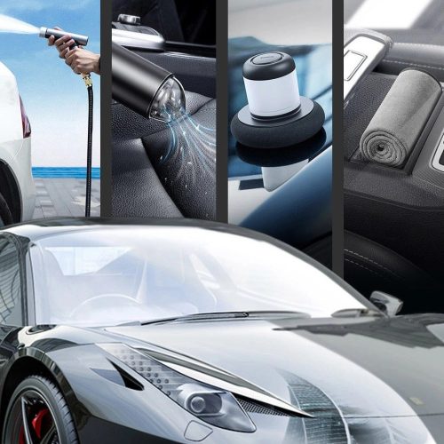 Baseus 2 x Mikroszálas autószárító törölköző 40 cm x 40 cm - Szürke