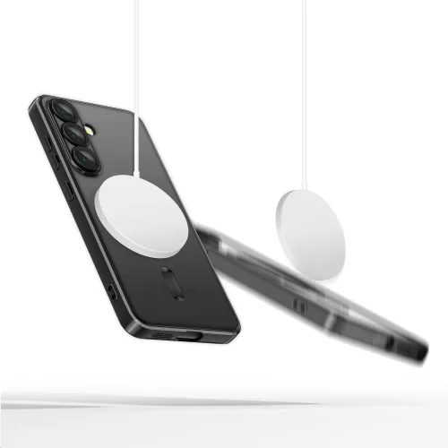 Samsung Galaxy S25, Tech-Protect MagFlex MagSafe tok - Fekete