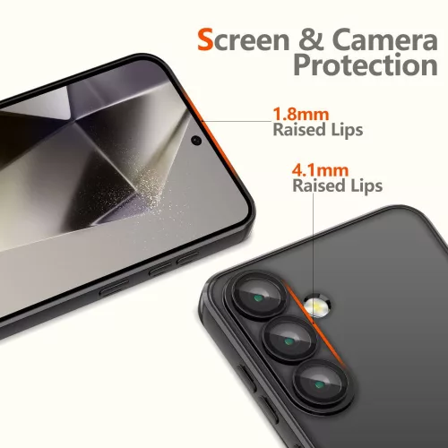 Samsung Galaxy S25, Tech-Protect MagFlex MagSafe tok - Fekete