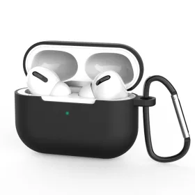Techsuit - Szilikon tok AirPods Pro 3 - Fekete