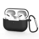 Techsuit - Szilikon tok AirPods Pro 3 - Fekete