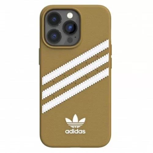 Adidas 3 Csíkos tok iPhone 13 Pro - Bézs