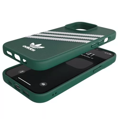 Adidas 3 Csíkos tok iPhone 13 Pro - Zöld