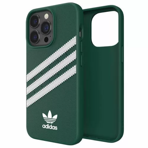 Adidas 3 Csíkos tok iPhone 13 Pro - Zöld