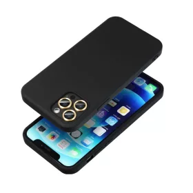 SILICONE Soft-Touch tok SAMSUNG S25 - Fekete