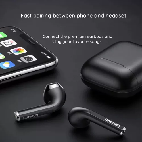 Lenovo ThinkPlus LivePods LP2 Bluetooth 5.1 zajszűrős vezeték nélküli bluetooth fülhallgató - Fehér