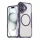 Leading Series MagSafe Szilikon Tok iPhone 16 Plus - Lila