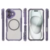 Leading Series MagSafe Szilikon Tok iPhone 16 Plus - Lila
