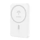 Dudao K14S USB-A / USB-C / MagSafe powerbank 20W 5000mAh - Fehér