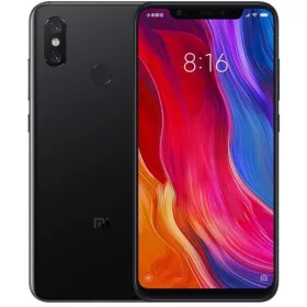   Xiaomi Mi 8 Black 128GB - Használt Független, Újszerű - 6 Hónap Garancia