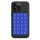 Techsuit - Tapadókorongos Telefonállvány (SR-PAD) - szilikon, öntapadós rögzítés, téglalap alakú - Sötétkék